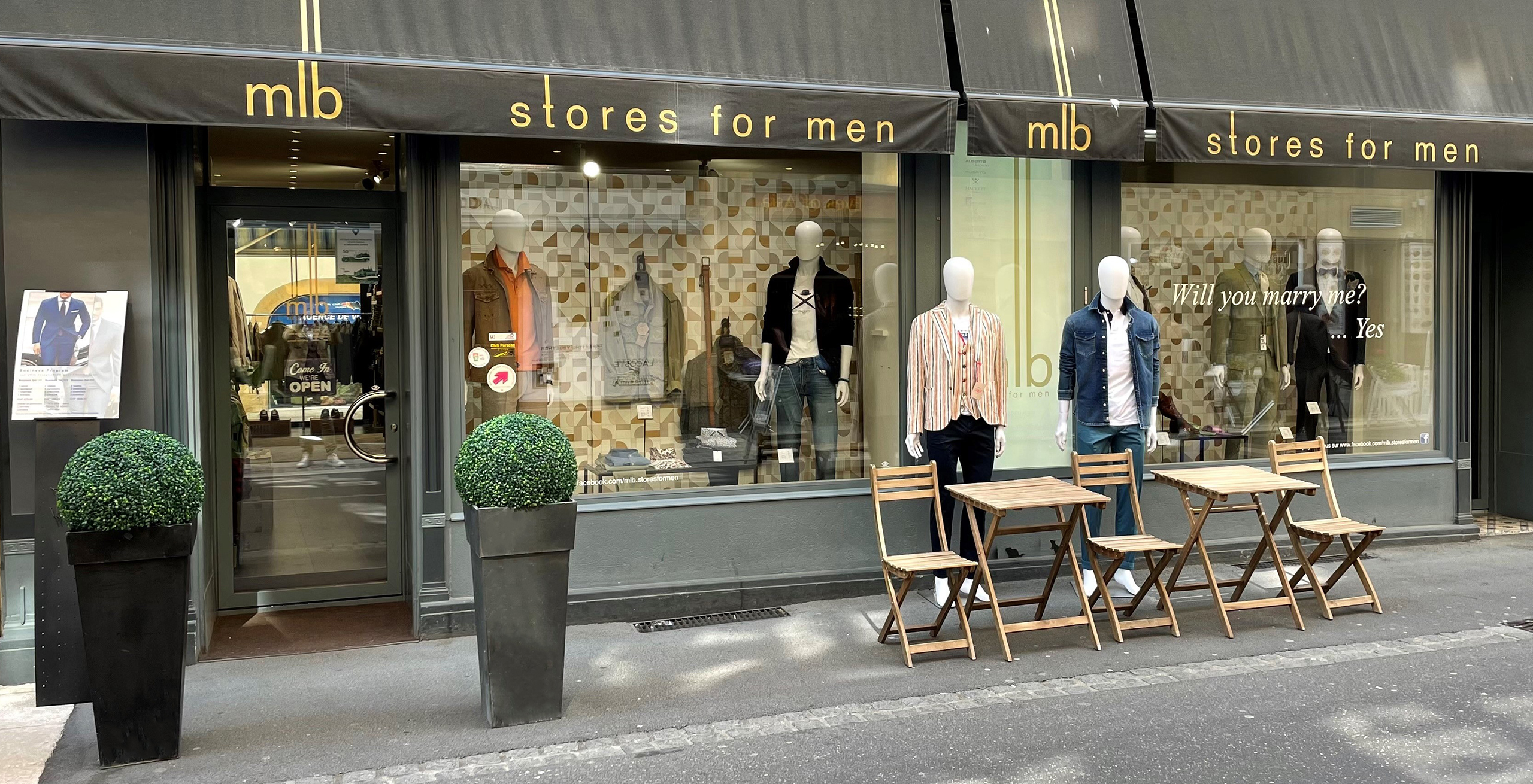 mlb — stores for men Une boutique pour l’homme, œuvrant dans la mode depuis plus de 35 ans à Neuchâtel